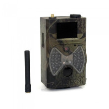 Câmera Scouting móvel da caça de 12mp 1080p GPRS MMS com flash preto